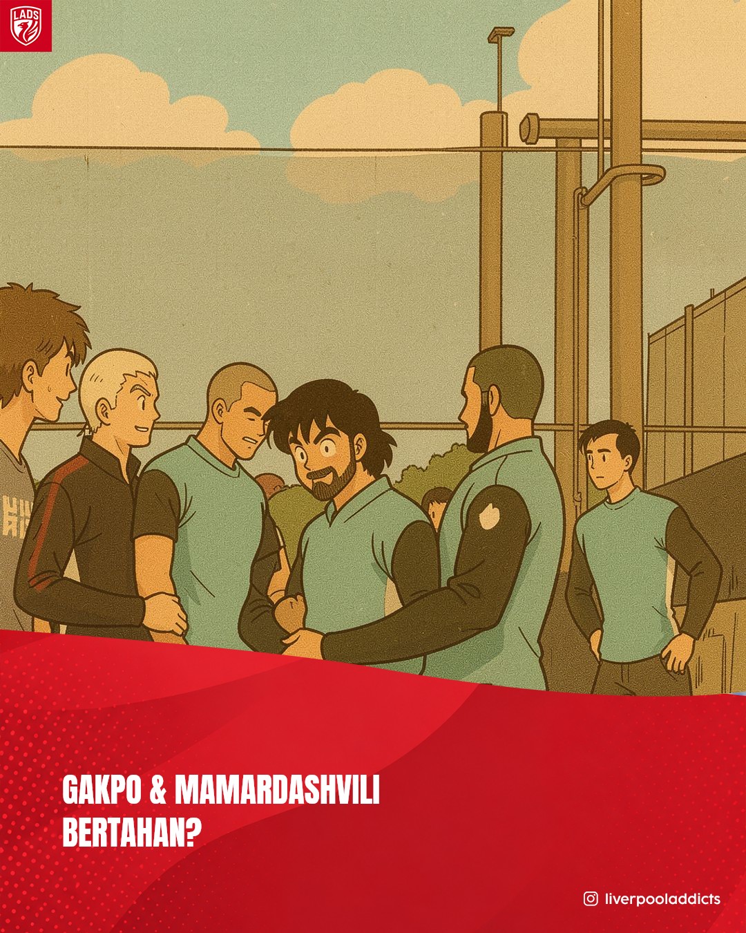 Foto latihan Liverpool beri petunjuk halus soal masa depan Cody Gakpo dan Giorgi Mamardashvili